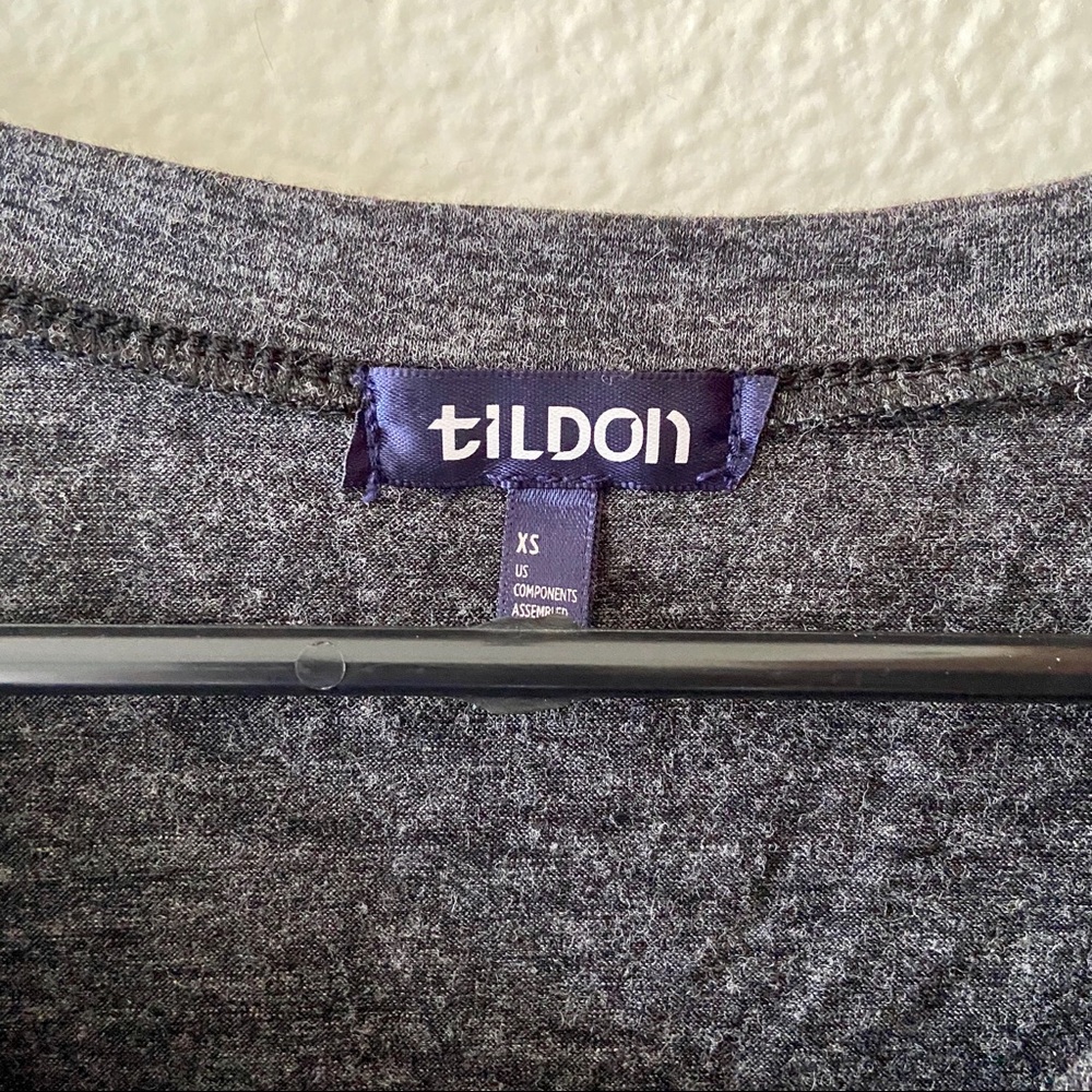 BP Gray Long Sleeve Crop Tee - Picture 3 of 3